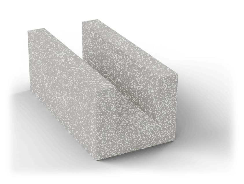 U-блок D600, 600×250×300 мм
